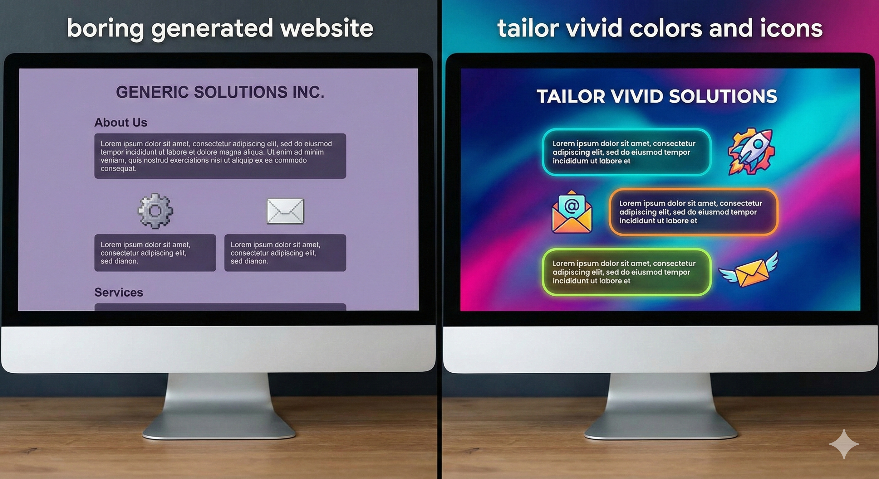 Tailor your brand with custom graphics